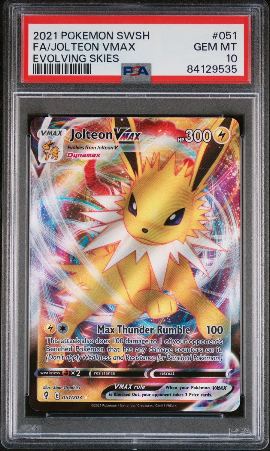 Jolteon Vmax