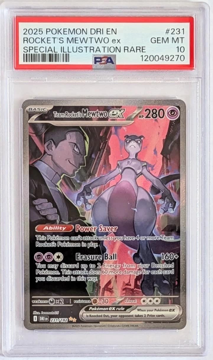 Rocket'S Mewtwo Ex