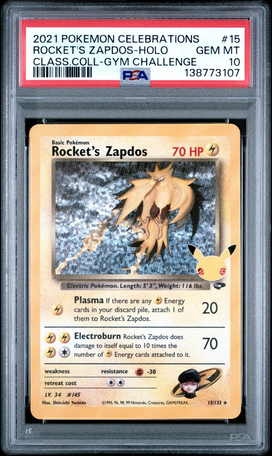 Rocket'S Zapdos