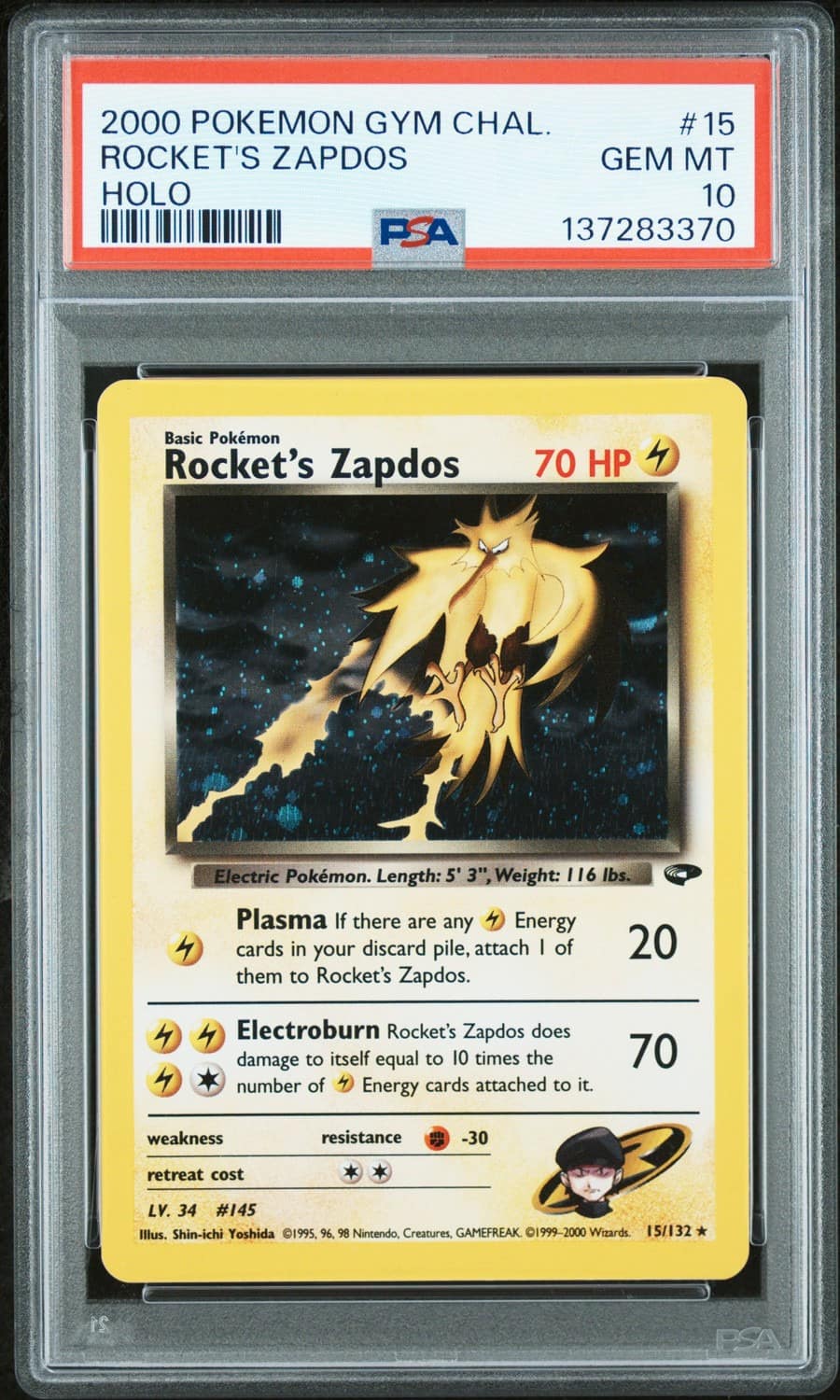 Rocket'S Zapdos