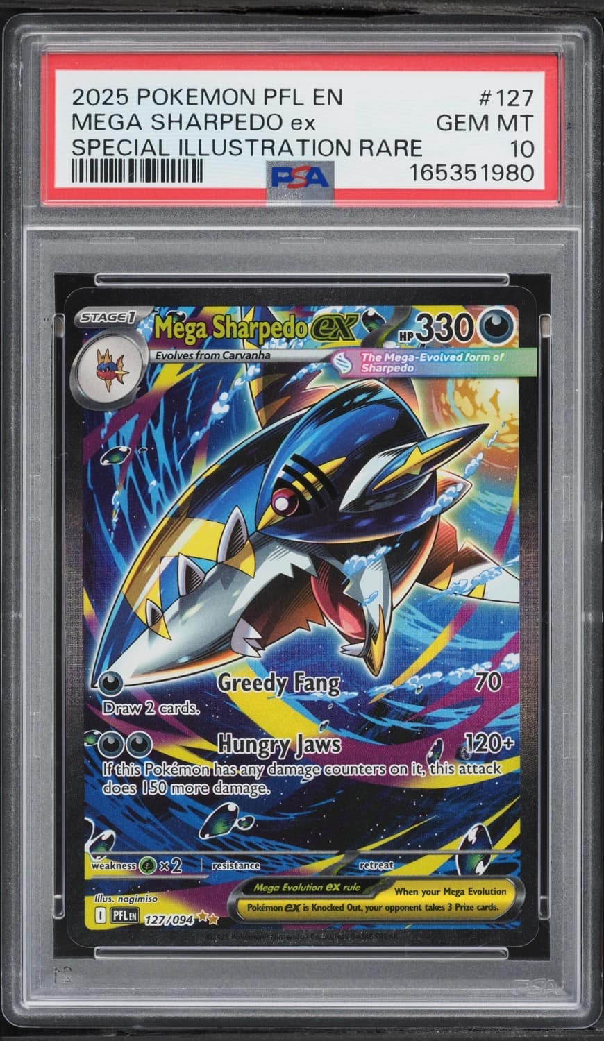 Mega Sharpedo Ex