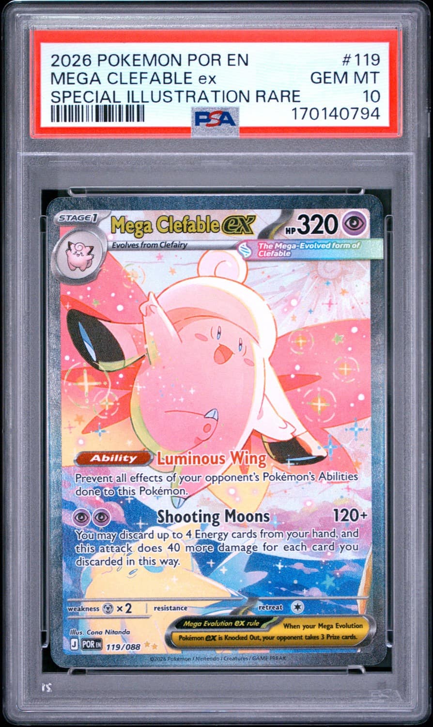Mega Clefable Ex