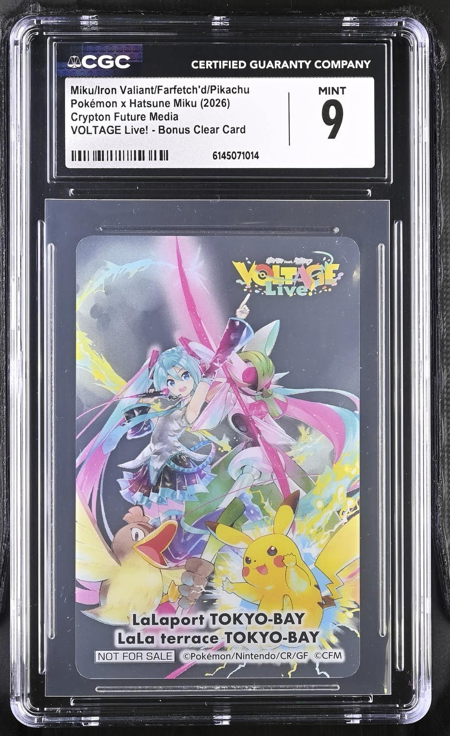 Miku/iron Valiant/farfetch'D/pikachu