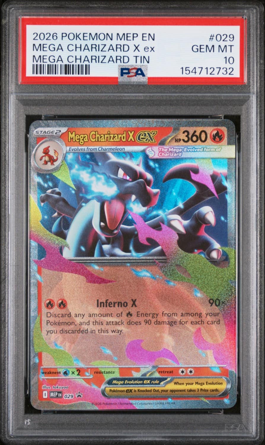 Mega Charizard X Ex