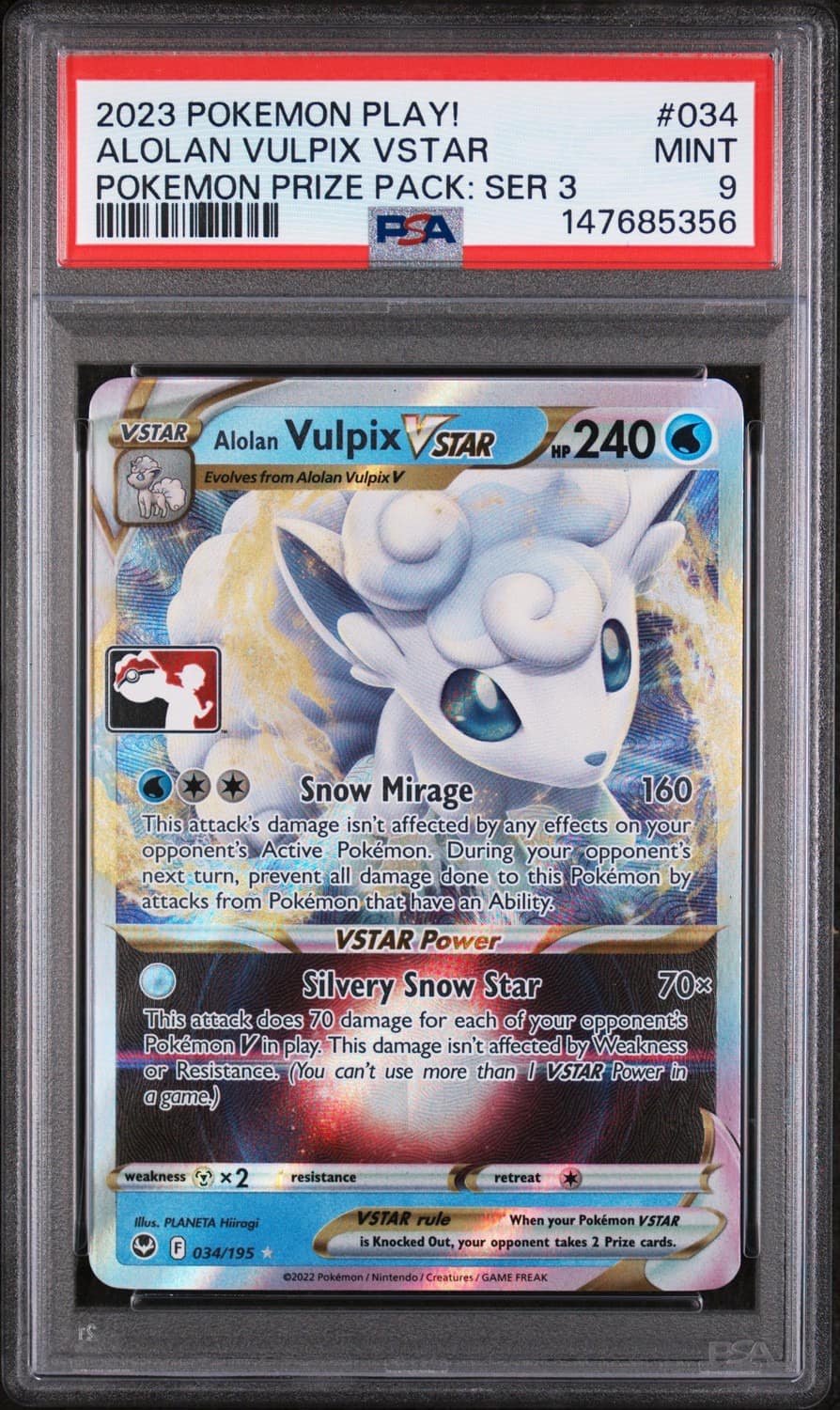 Alolan Vulpix Vstar