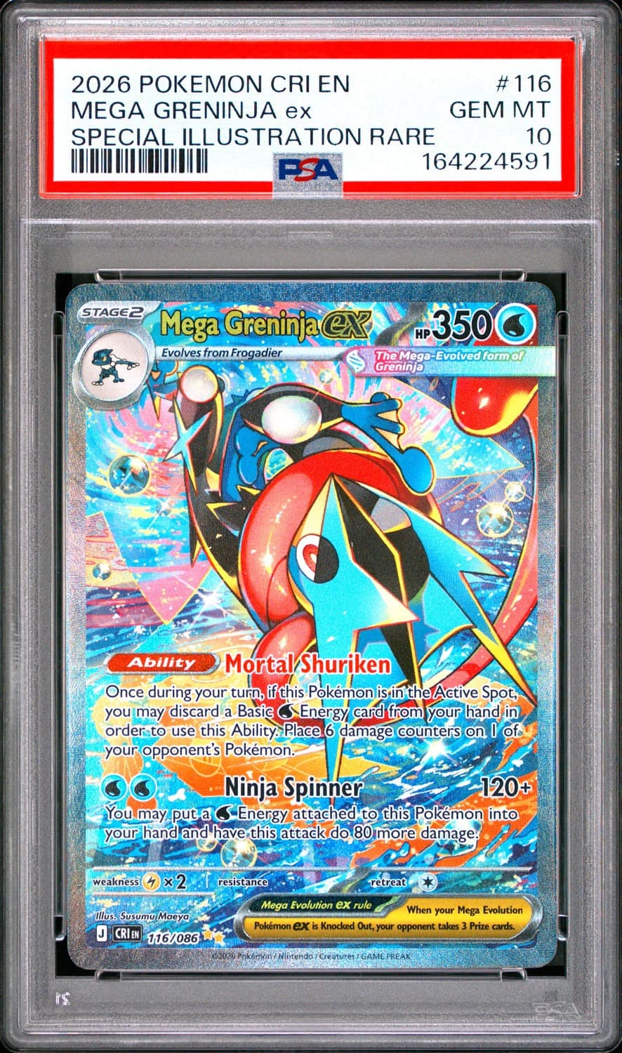 Mega Greninja Ex