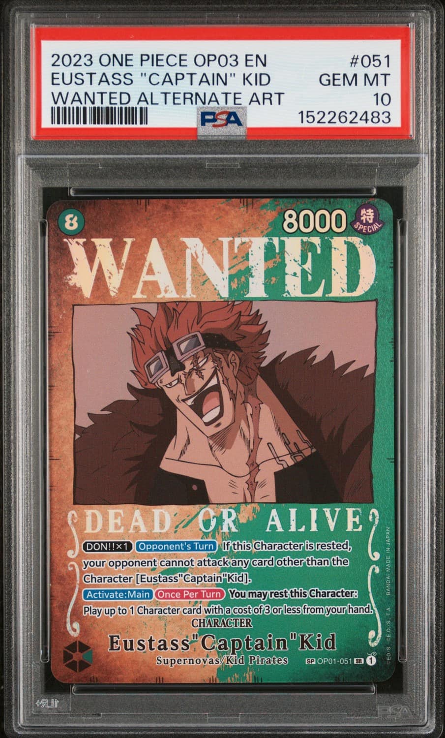Eustass "captain" Kid