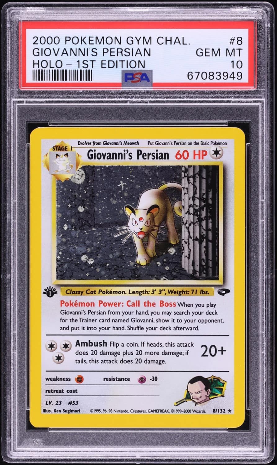 Giovanni'S Persian