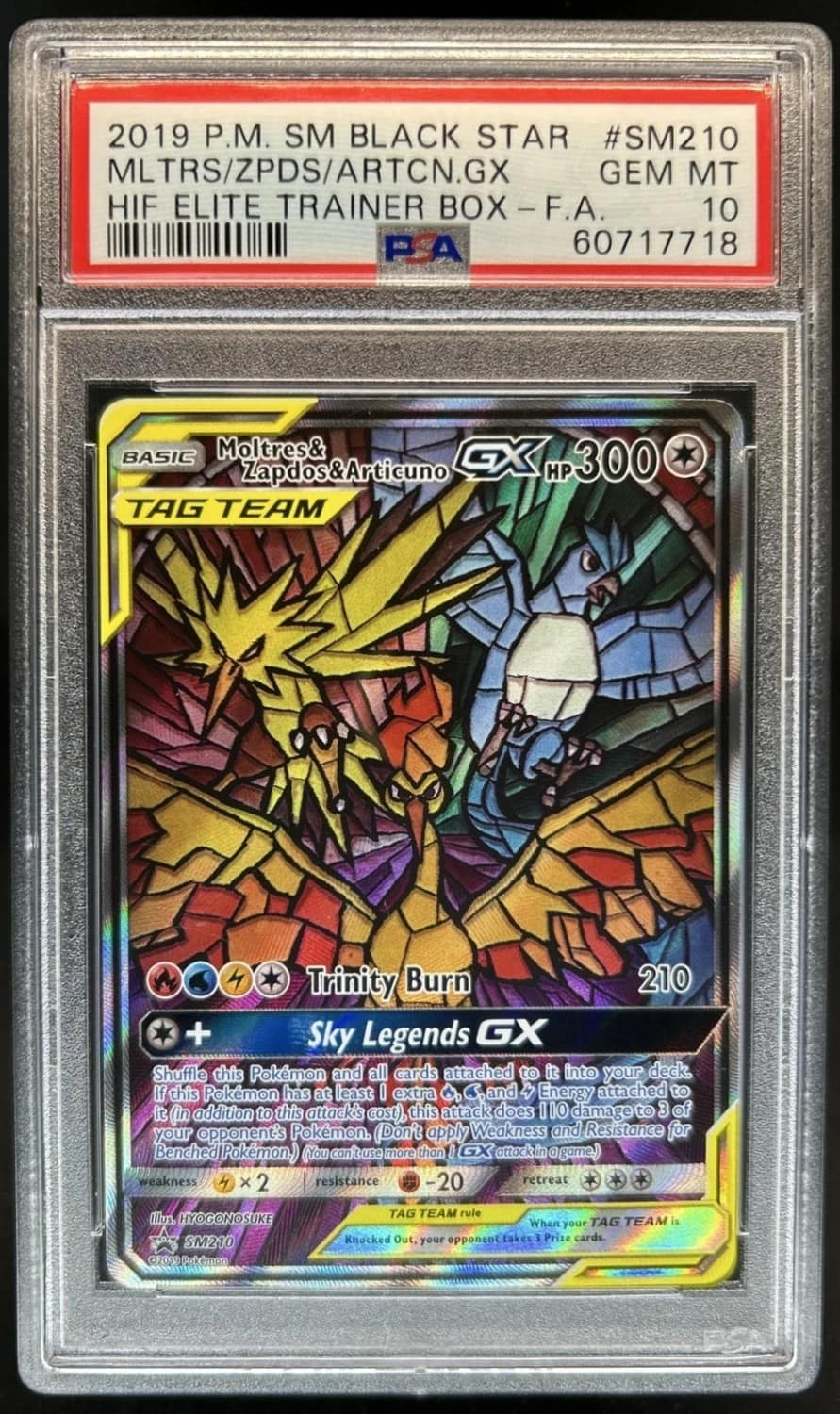 Moltres & Zapdos & Articuno Gx