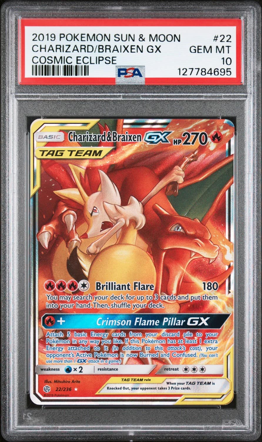 Charizard/braixen Gx