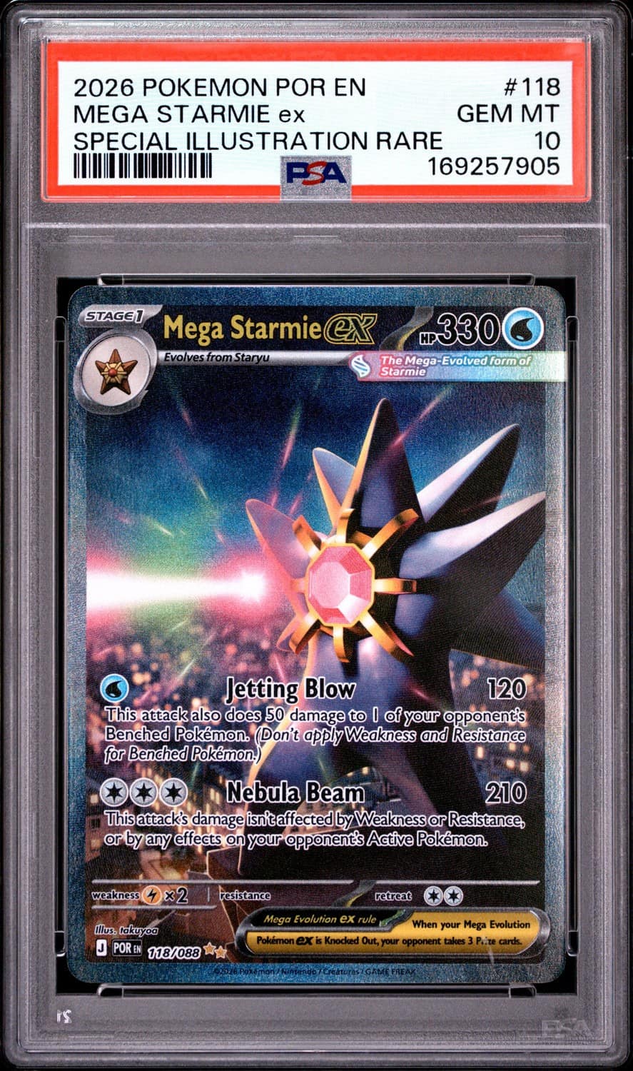 Mega Starmie Ex