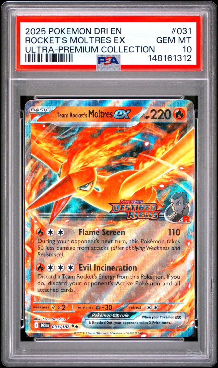 Rocket'S Moltres Ex