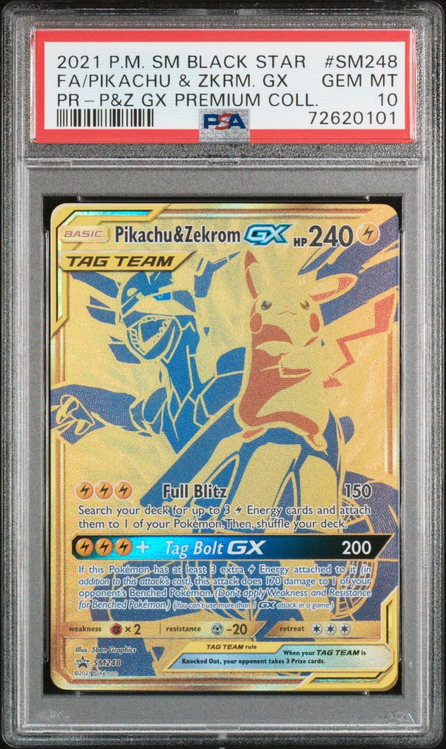 Pikachu & Zekrom Gx