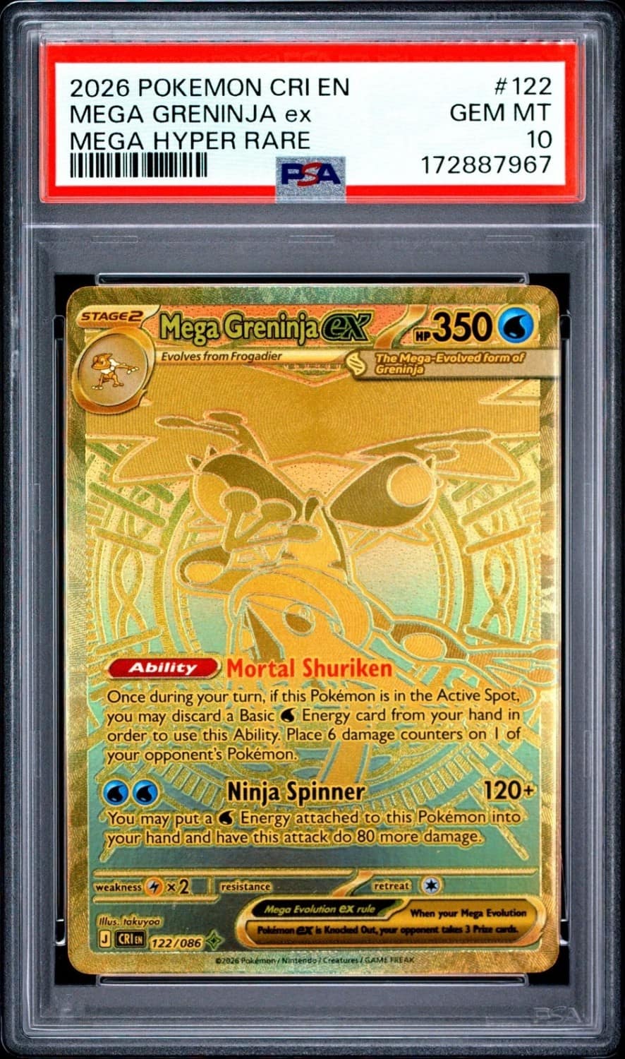 Mega Greninja Ex