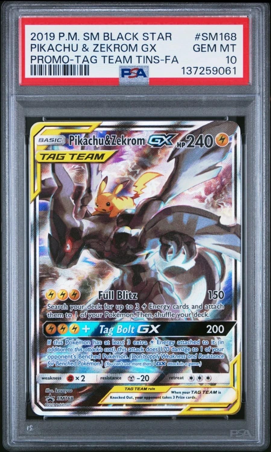 Pikachu & Zekrom Gx
