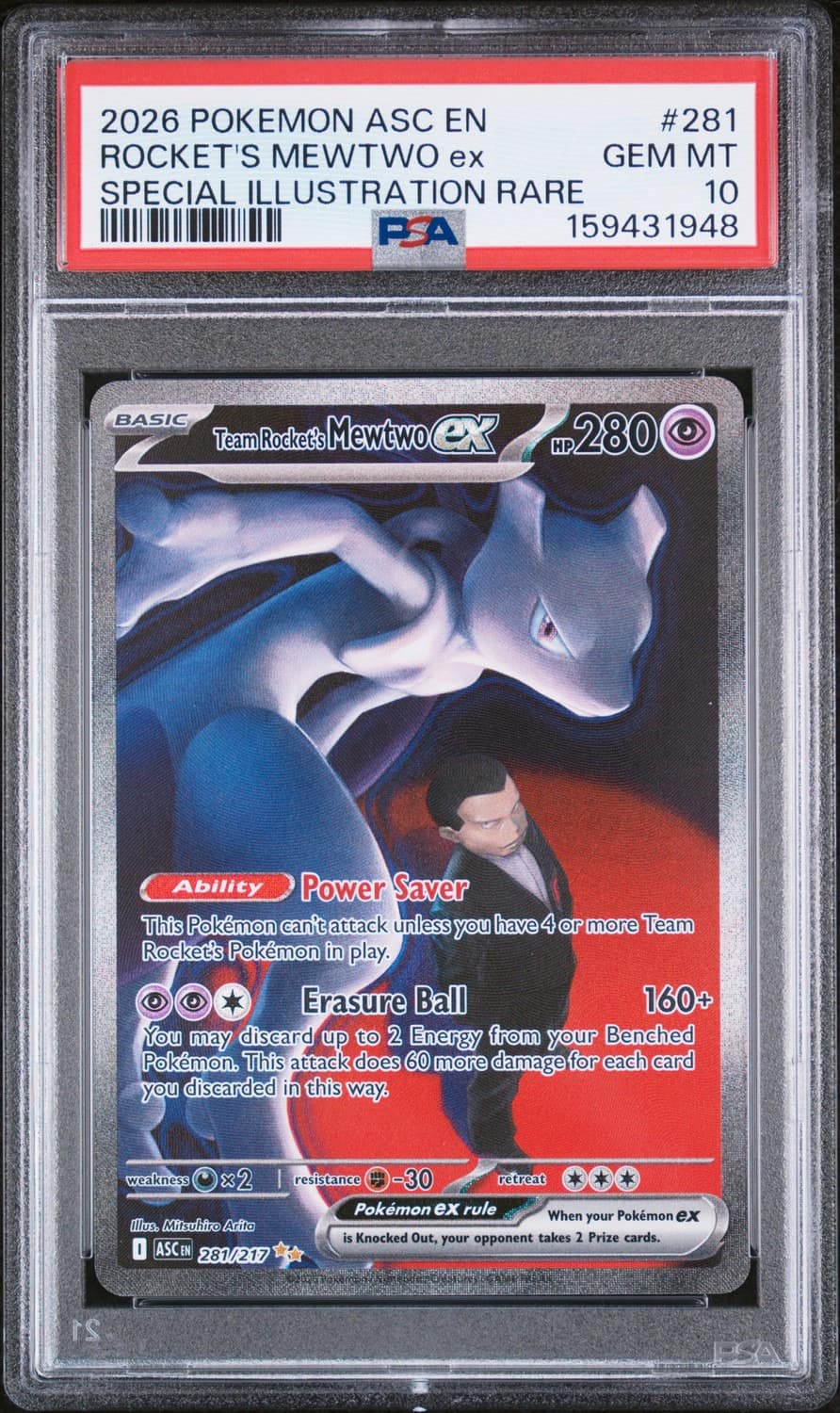 Rocket'S Mewtwo Ex