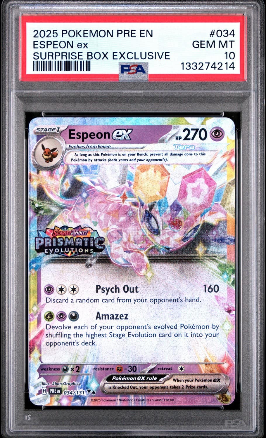 Espeon Ex