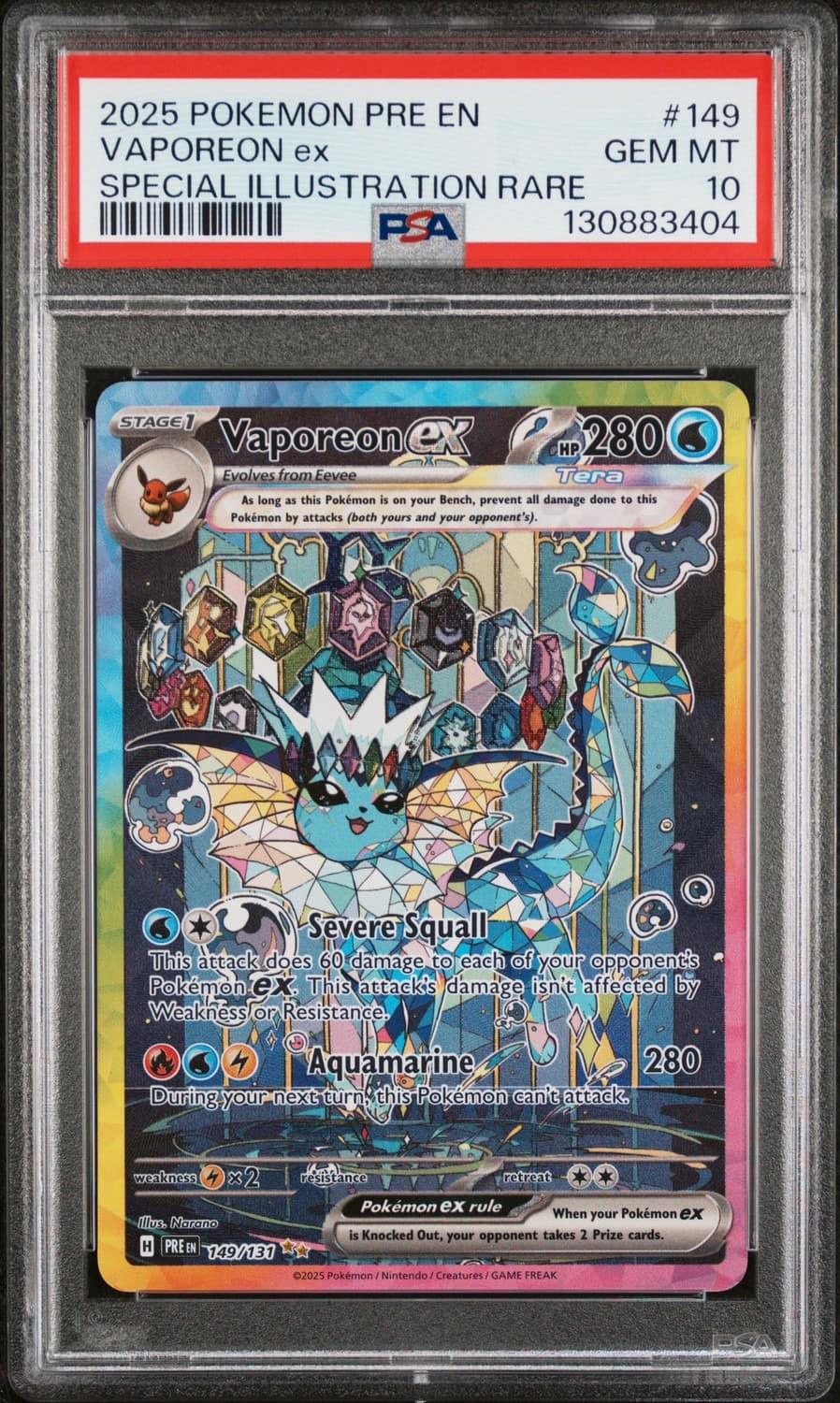 Vaporeon Ex