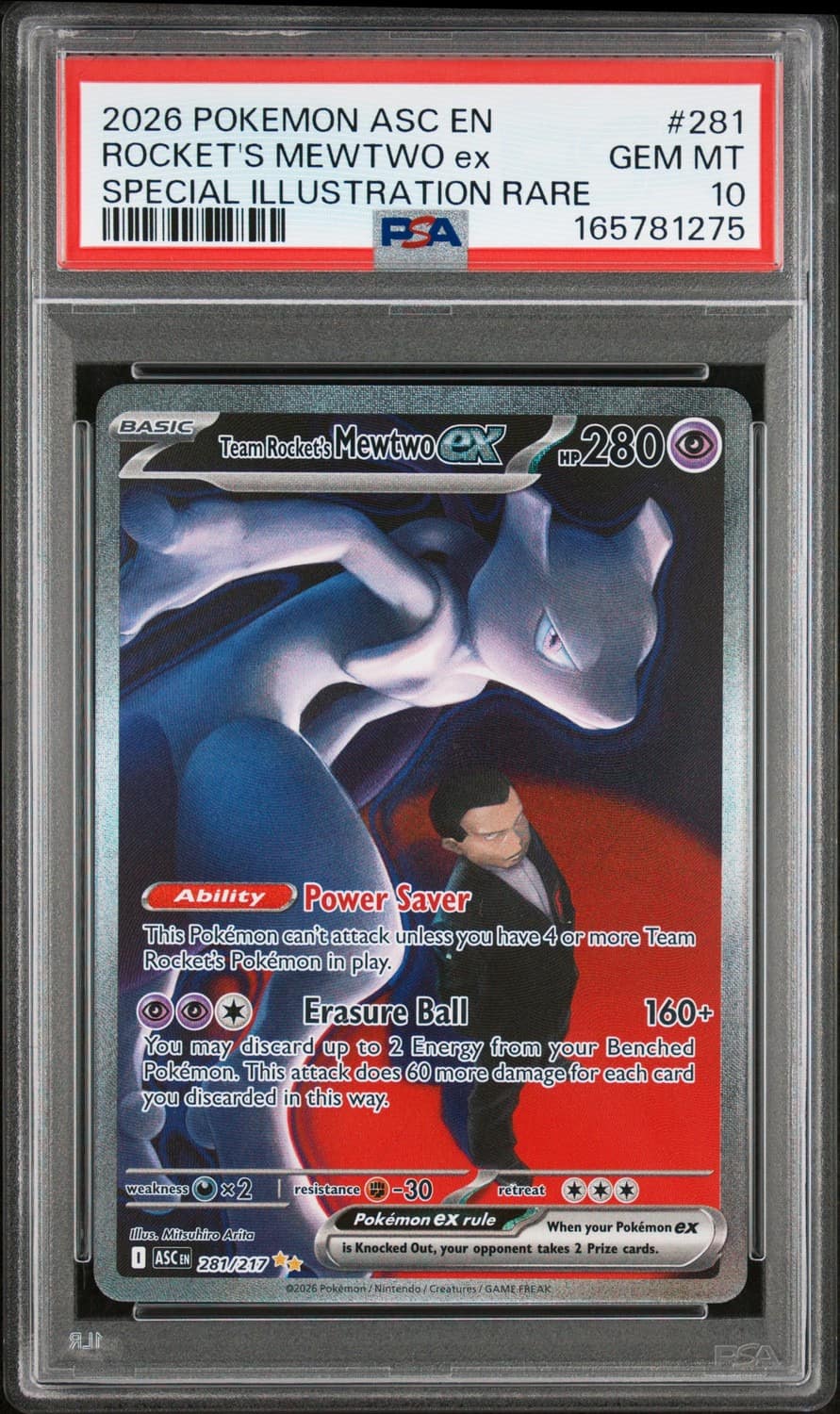 Rocket'S Mewtwo Ex