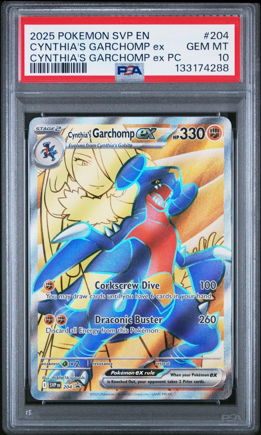 Cynthia'S Garchomp Ex
