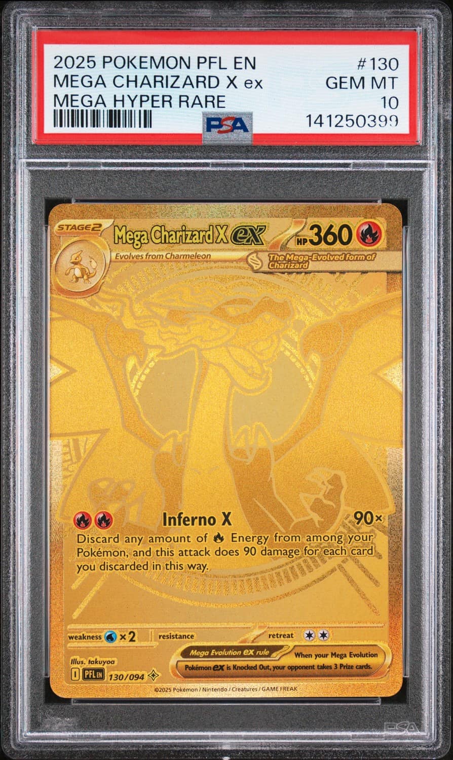 Mega Charizard X Ex