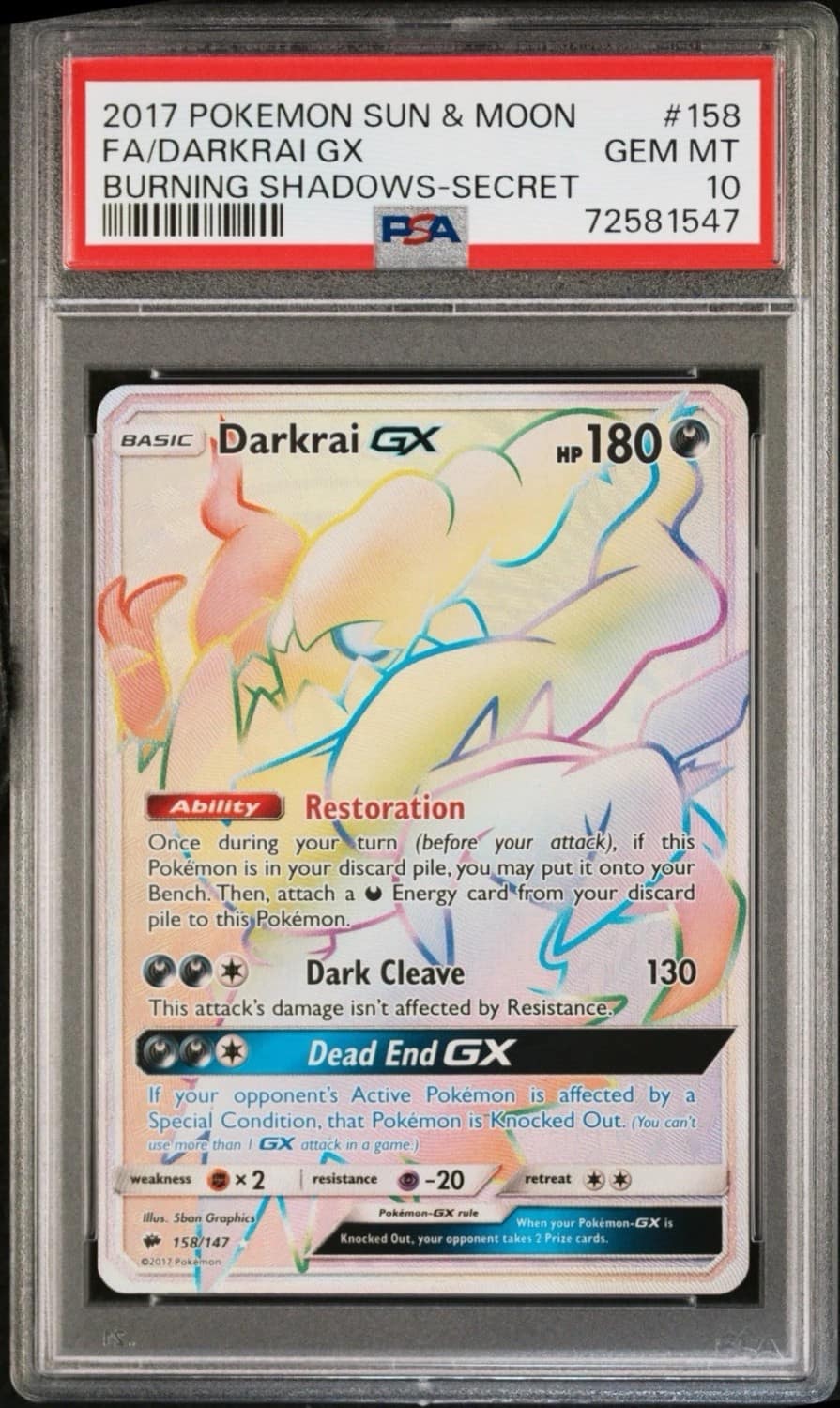 Darkrai Gx