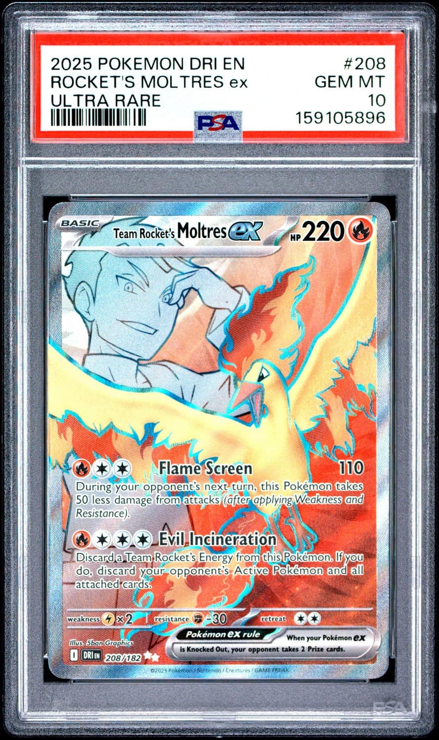 Rocket'S Moltres Ex