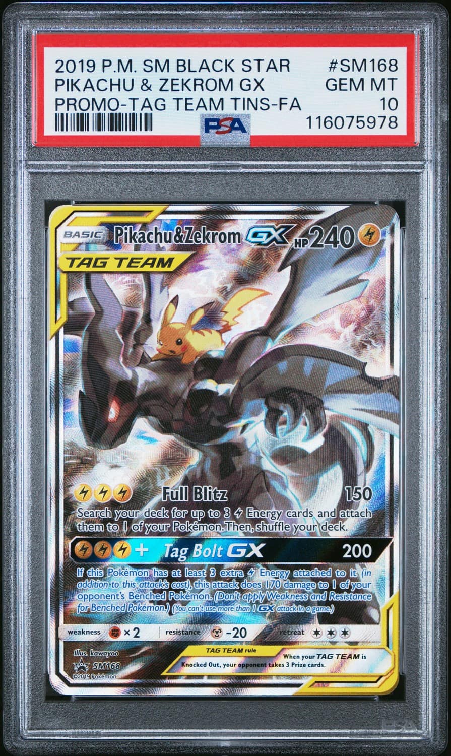 Pikachu & Zekrom Gx