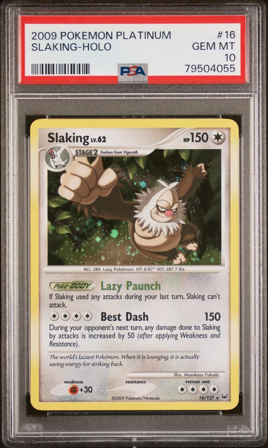 Slaking