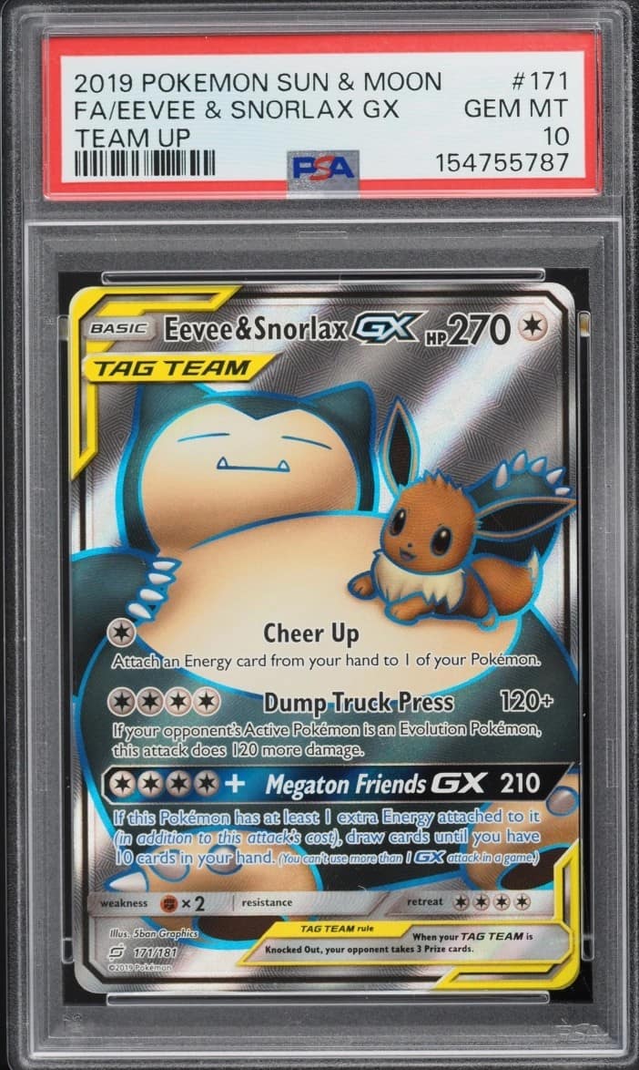 Eevee & Snorlax Gx