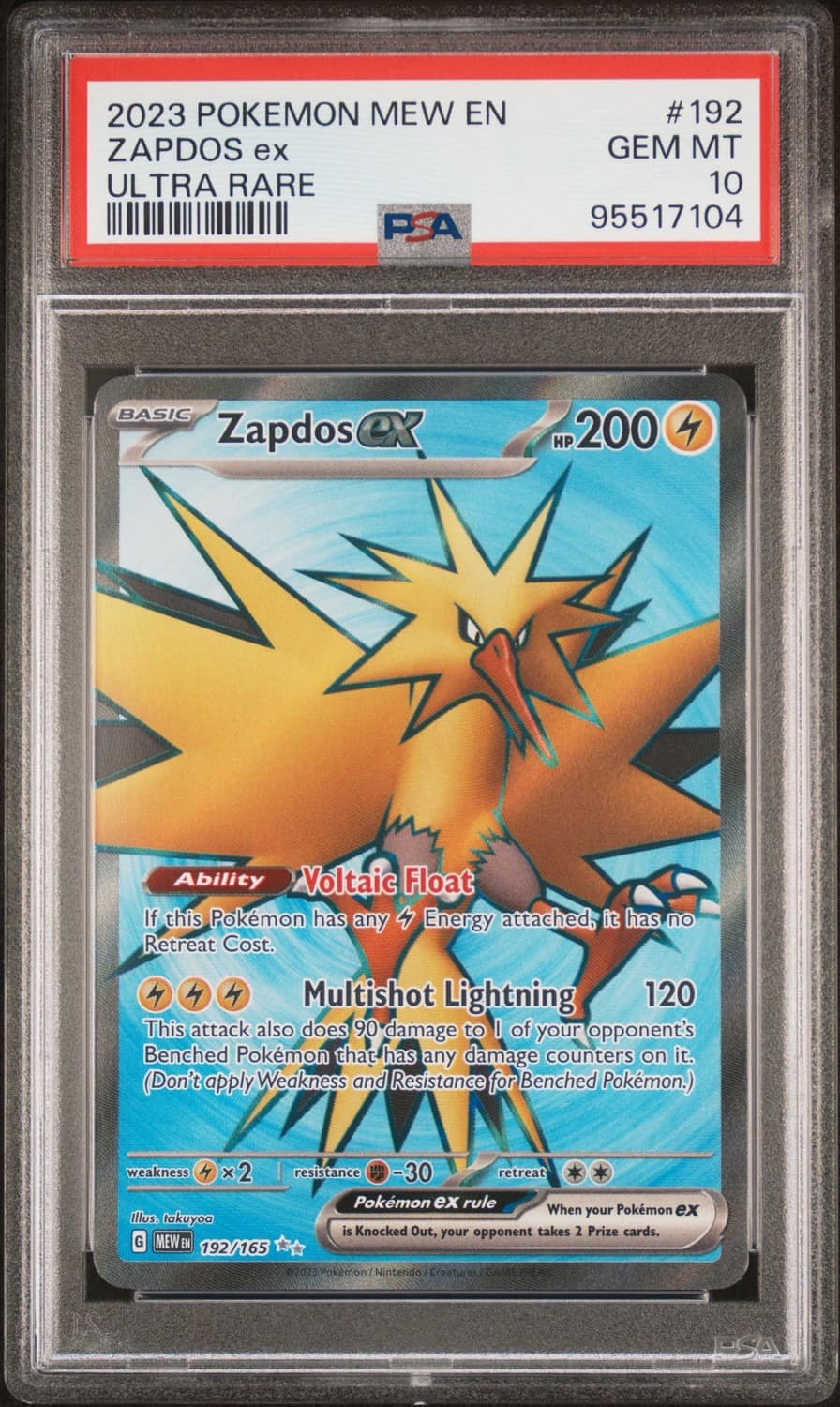 Zapdos Ex