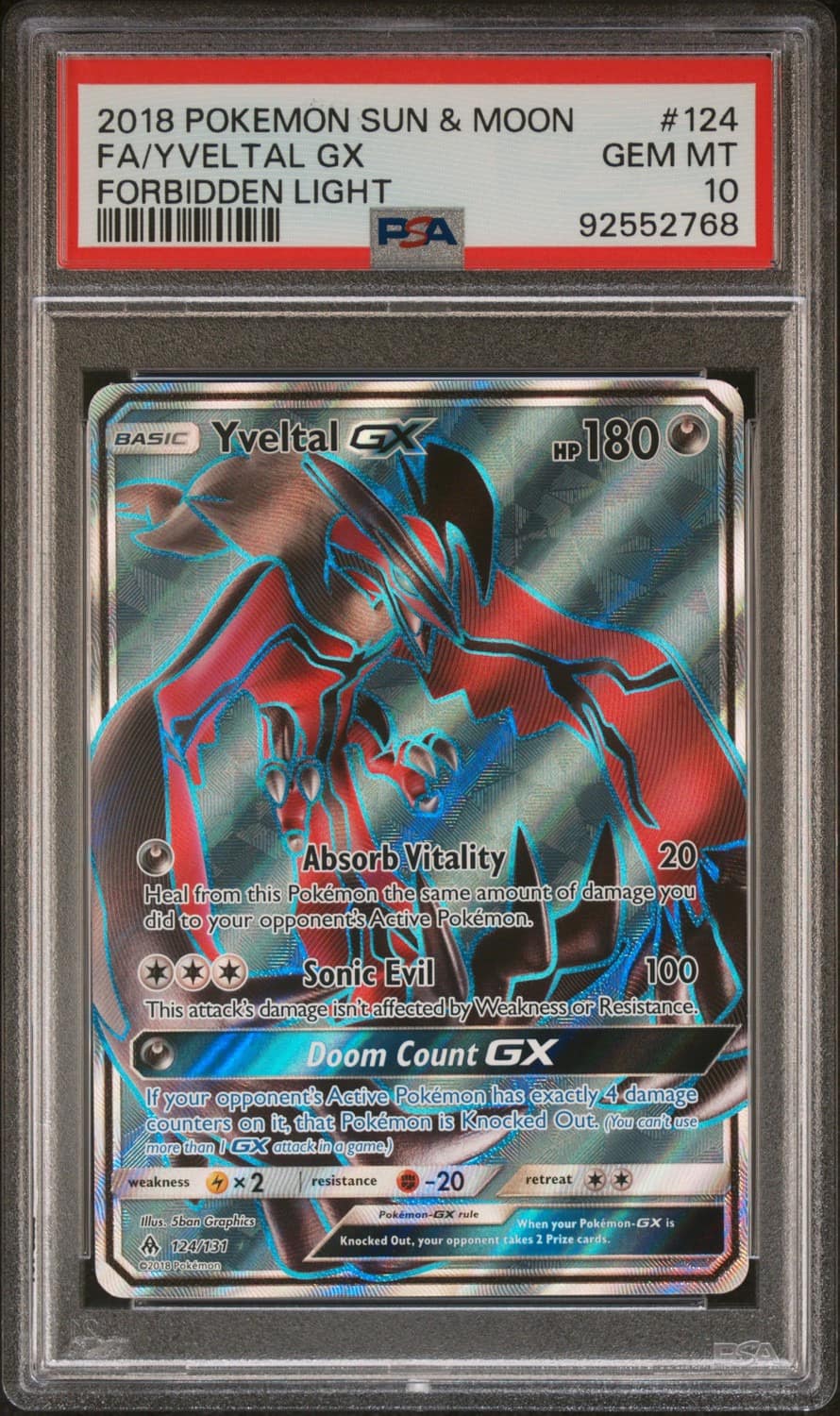 Yveltal Gx