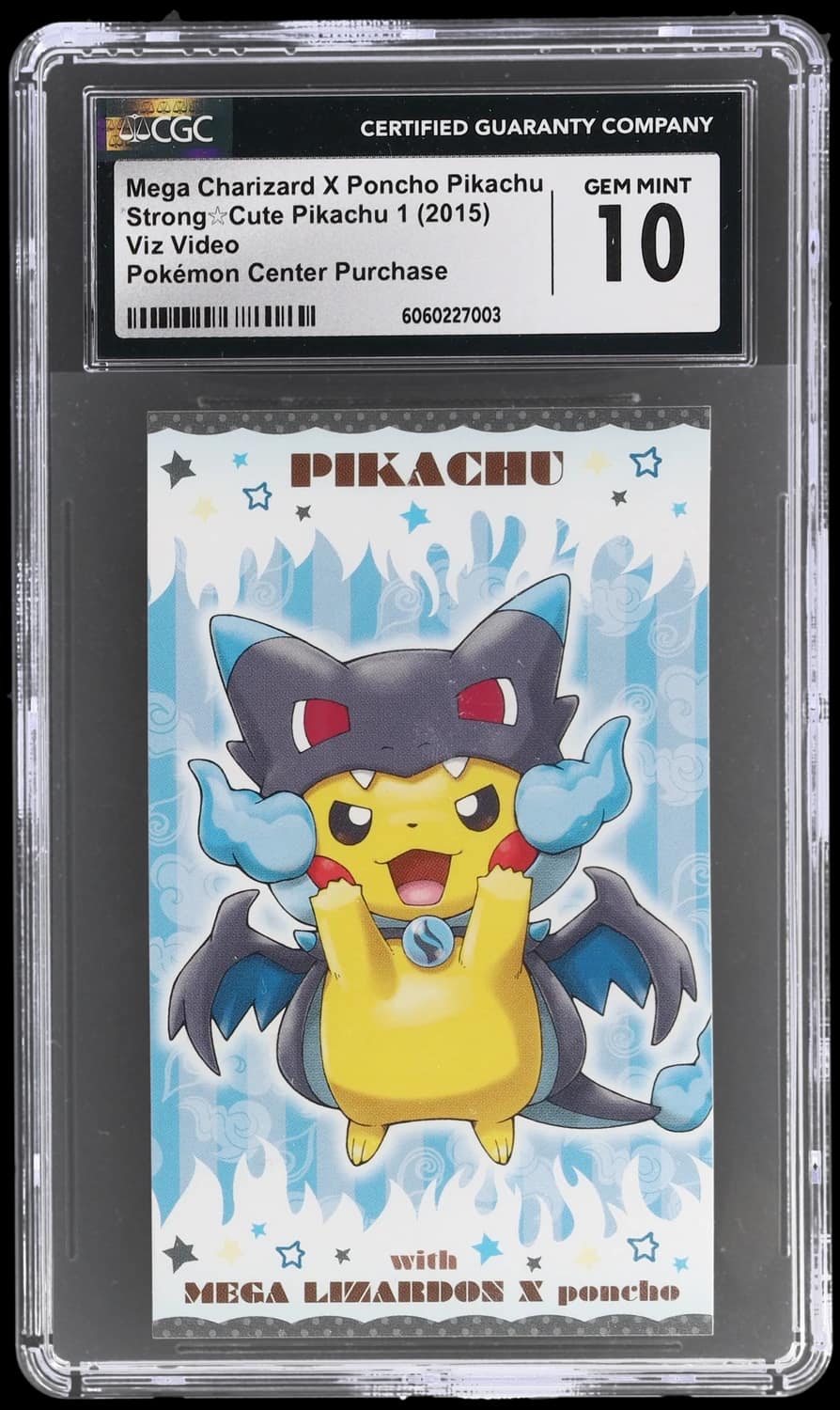 Mega Charizard X Poncho Pikachu