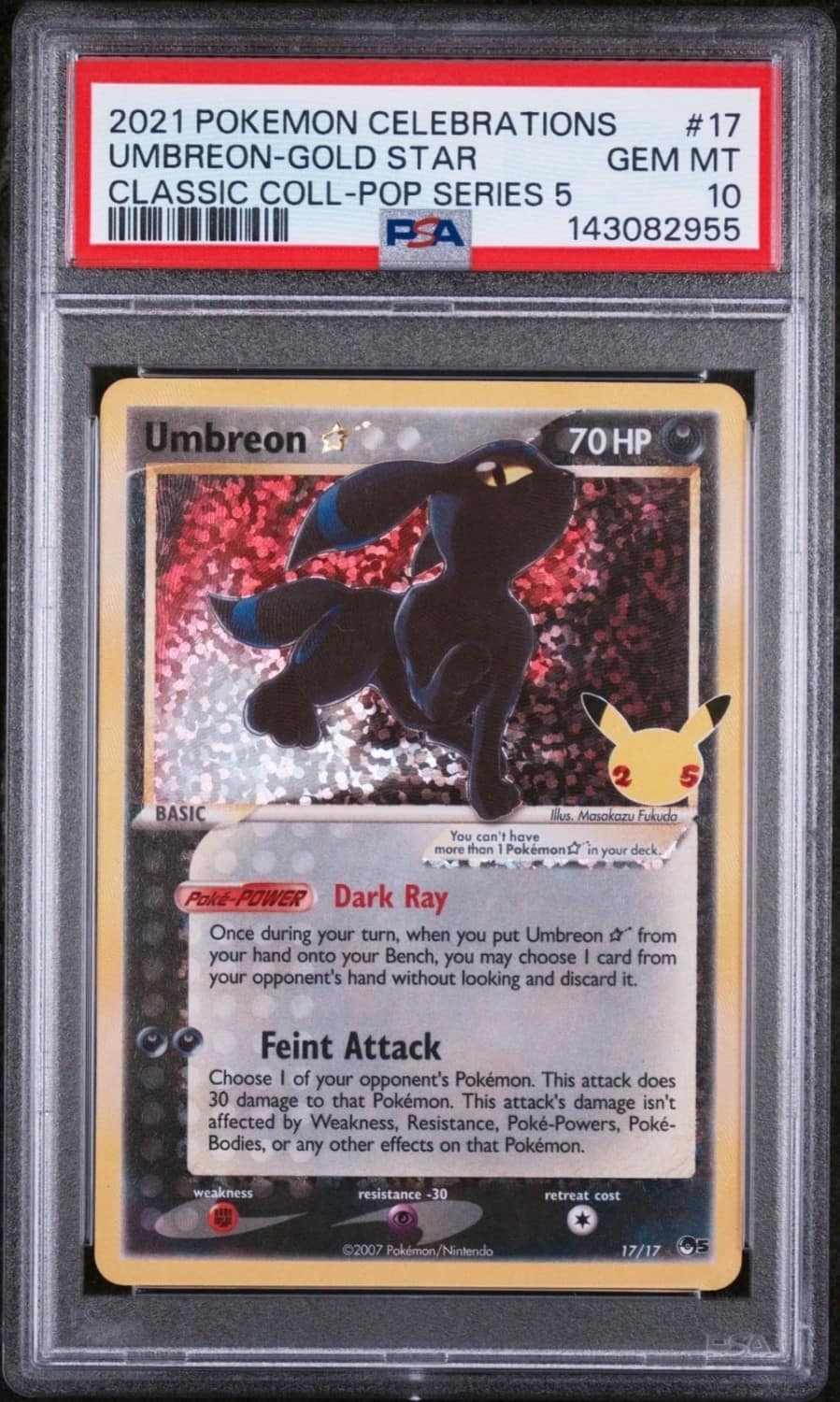 Umbreon-Gold Star