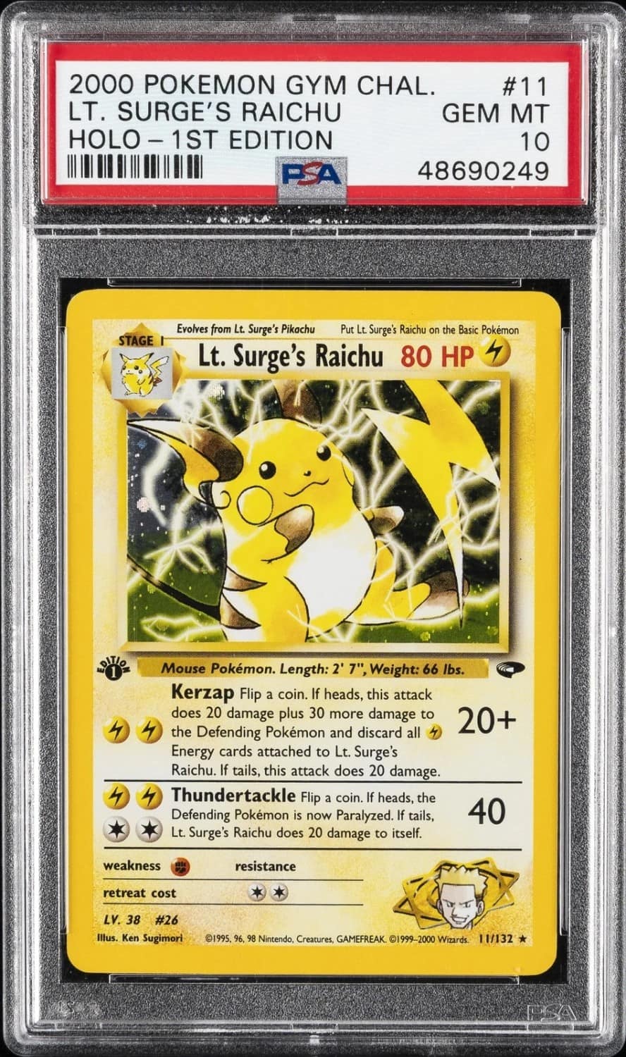 Lt. Surge'S Raichu