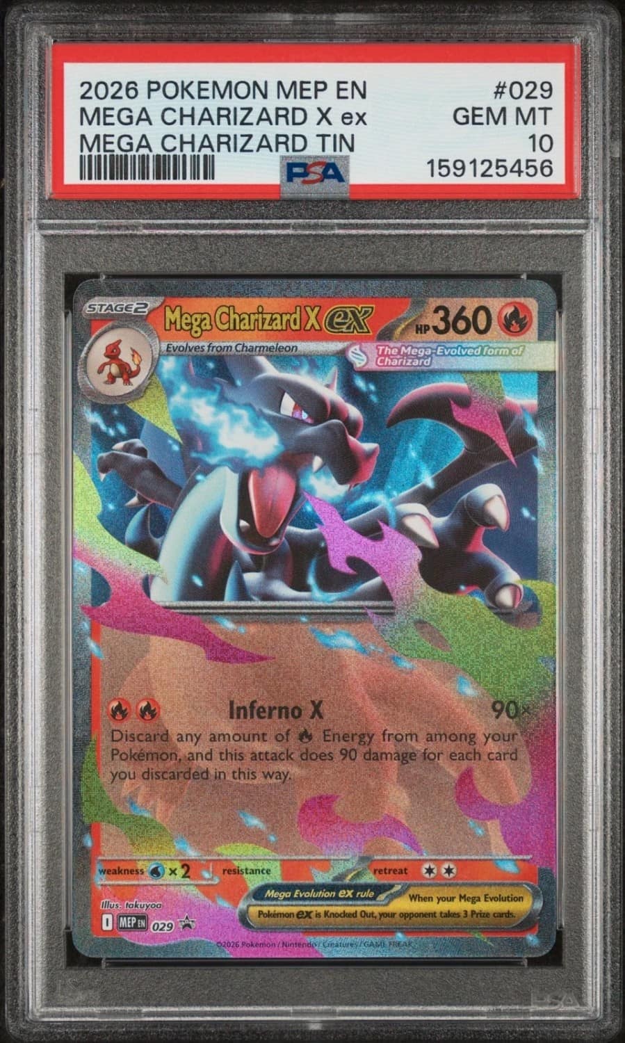 Mega Charizard X Ex