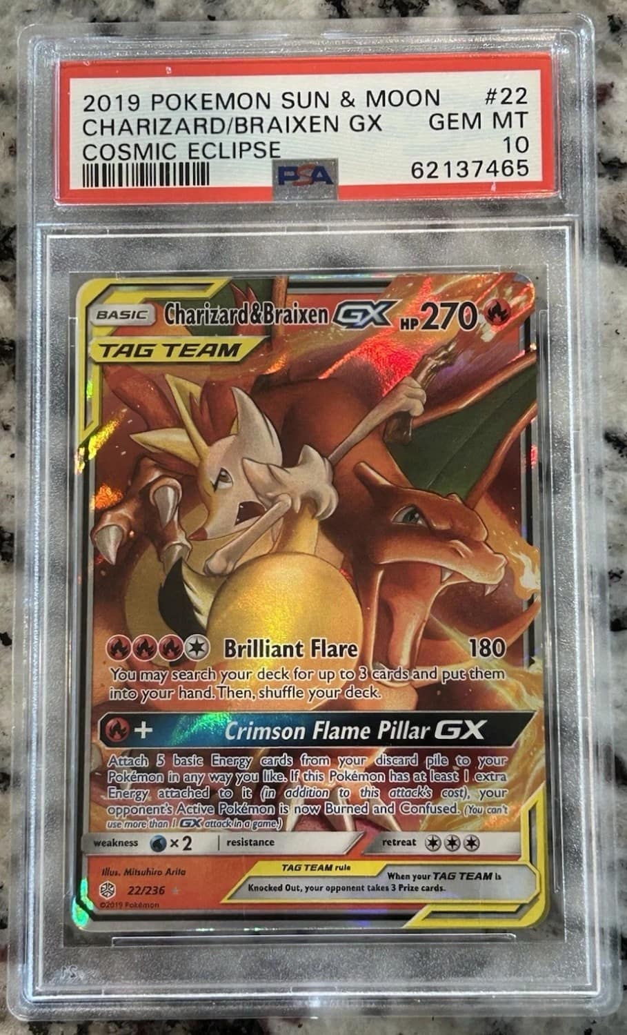 Charizard/braixen Gx