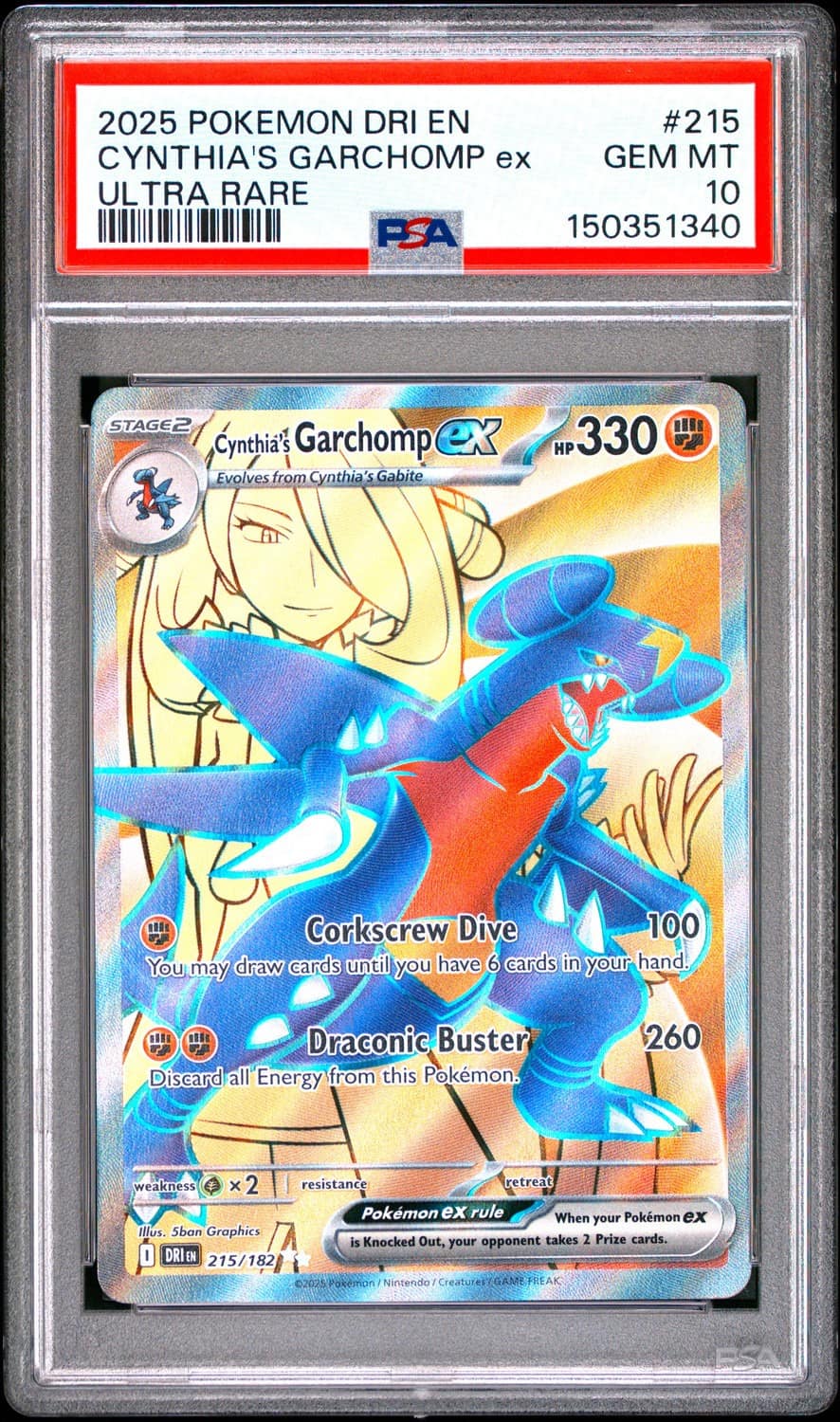 Cynthia'S Garchomp Ex