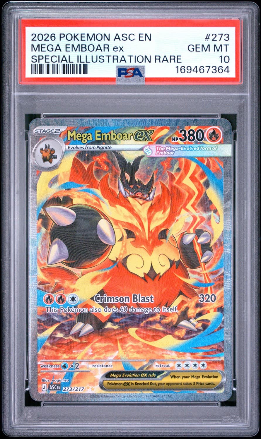 Mega Emboar Ex