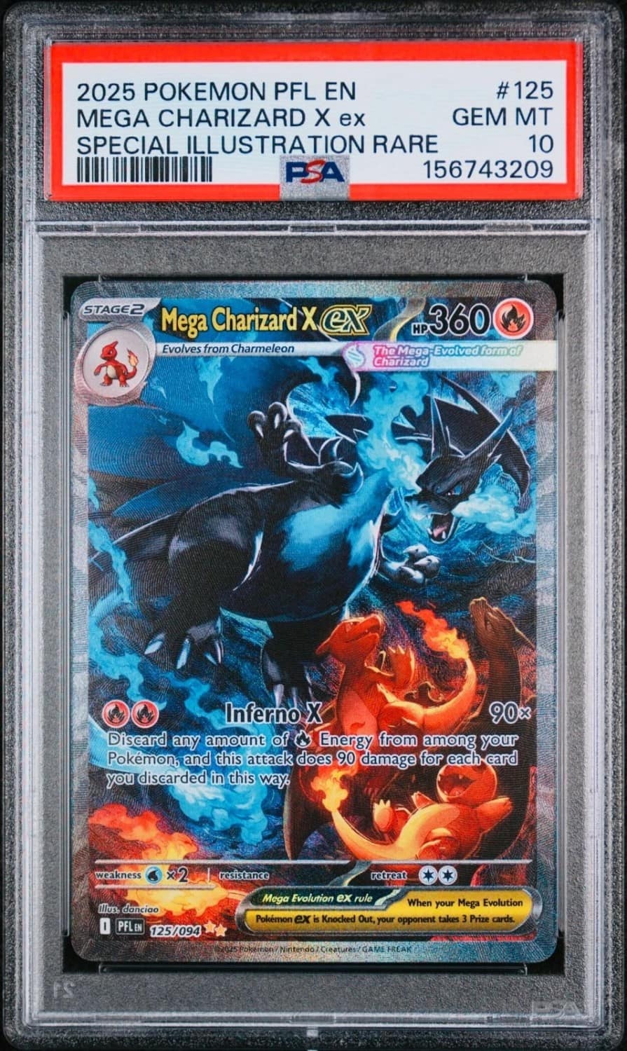 Mega Charizard X Ex