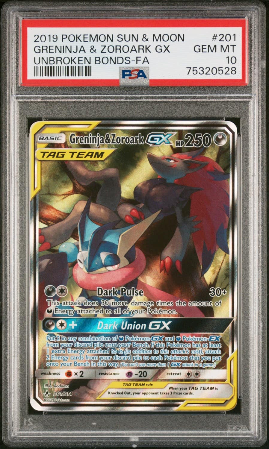 Greninja & Zoroark Gx