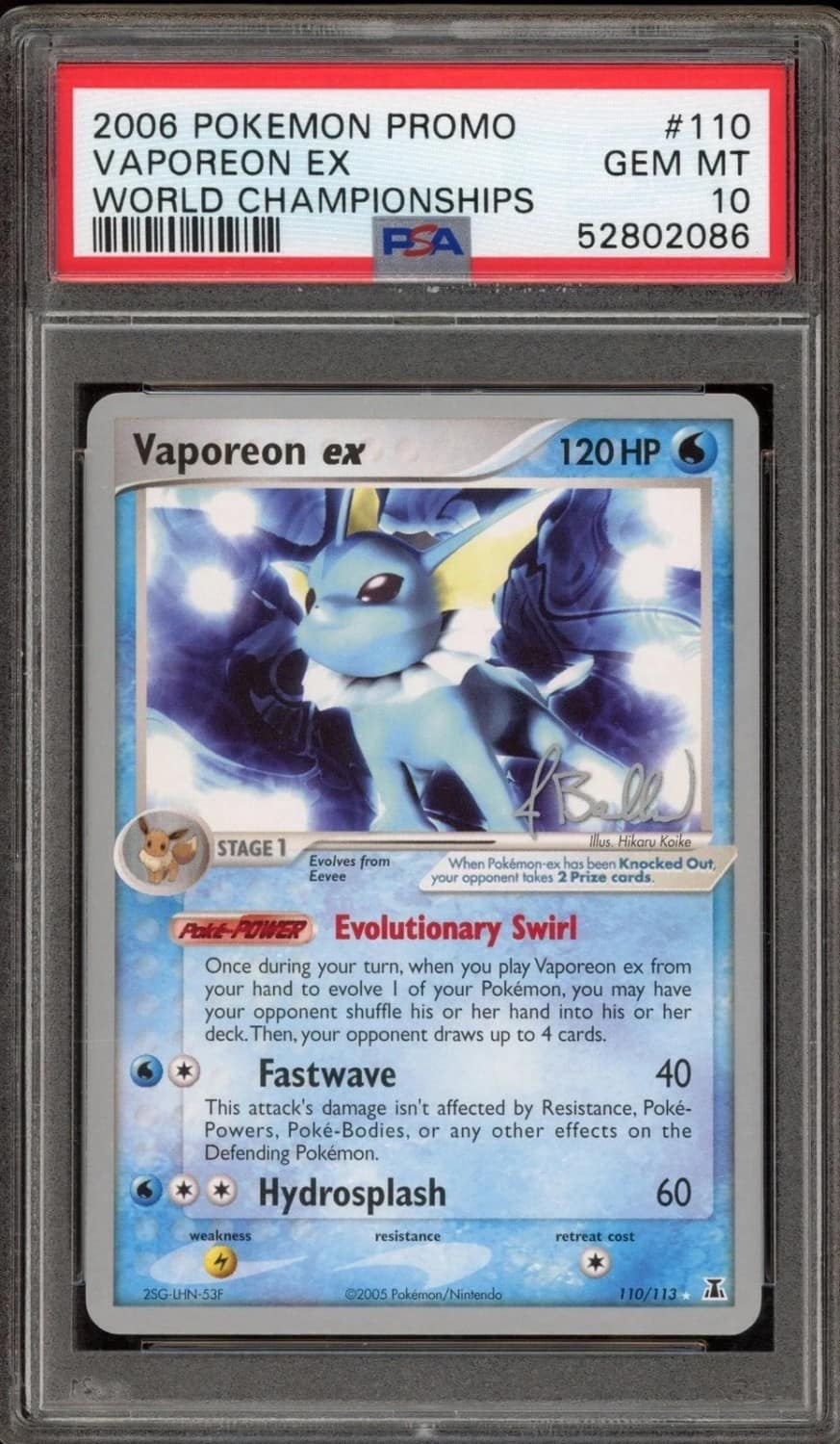 Vaporeon Ex