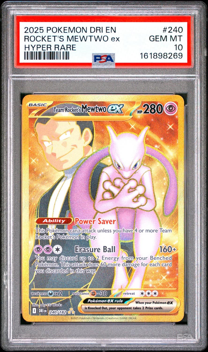 Rocket'S Mewtwo Ex