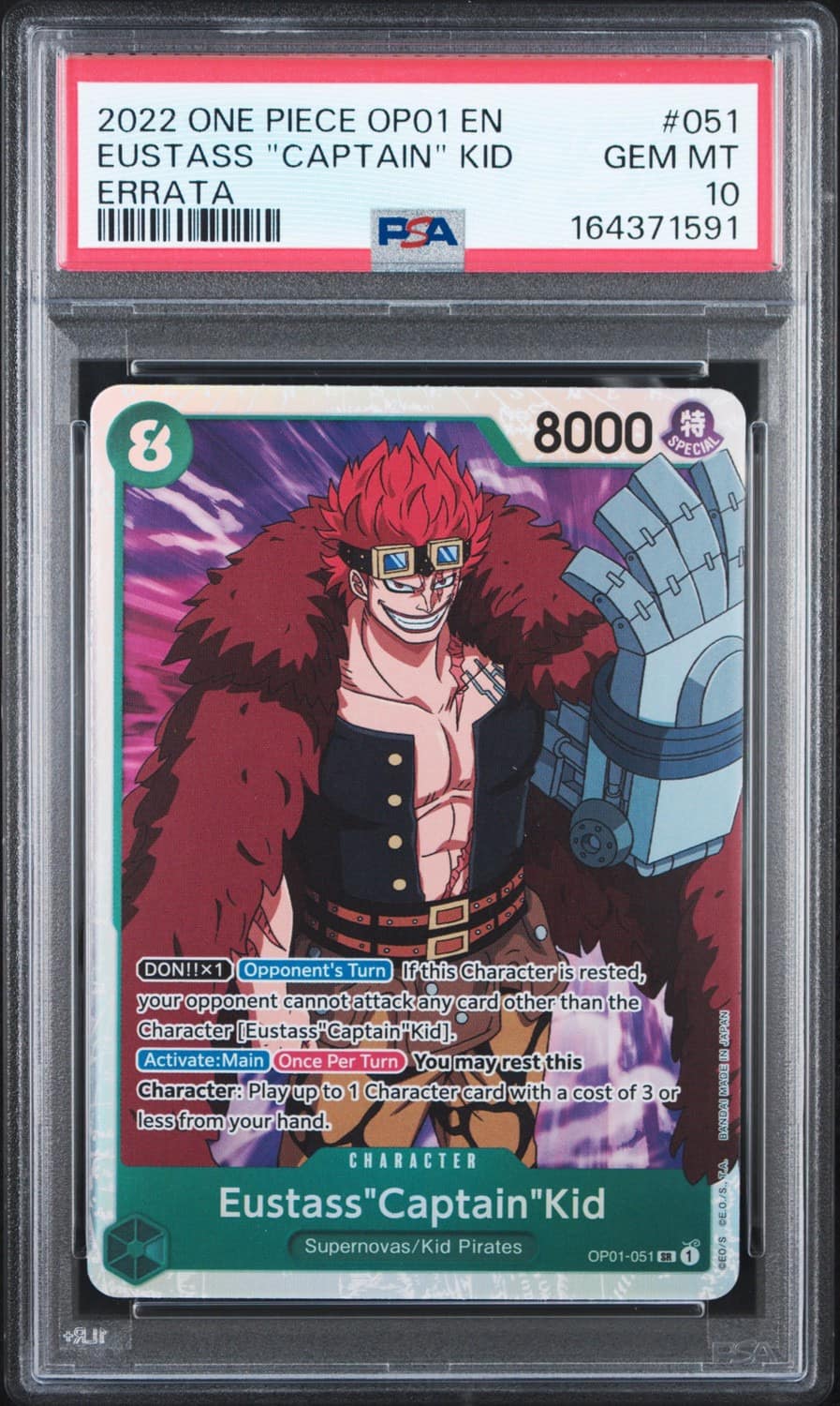 Eustass "captain" Kid