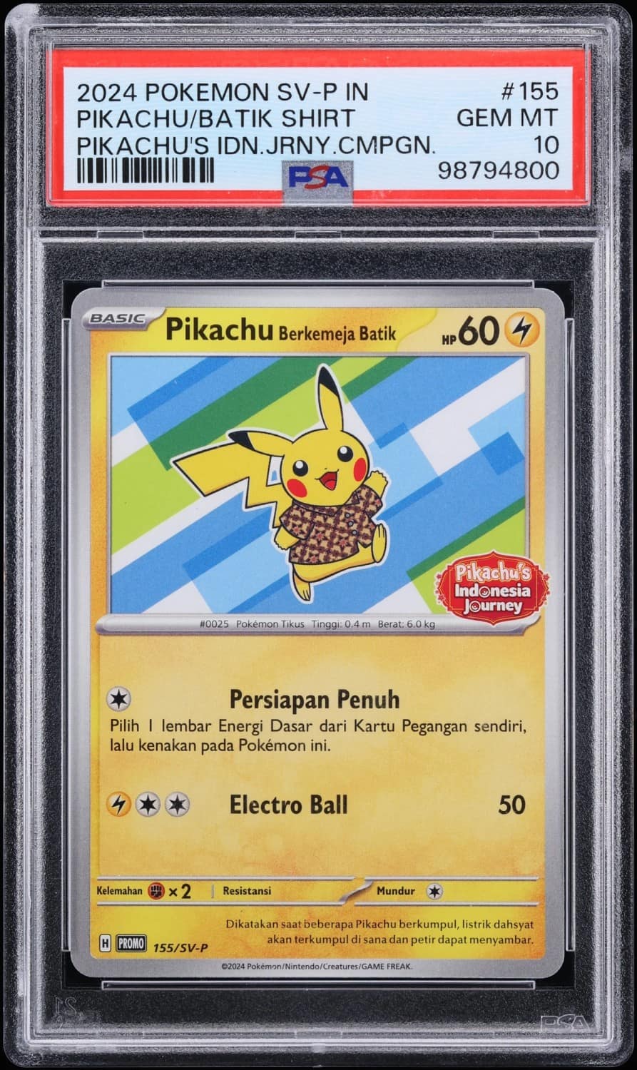 Pikachu/batik Shirt