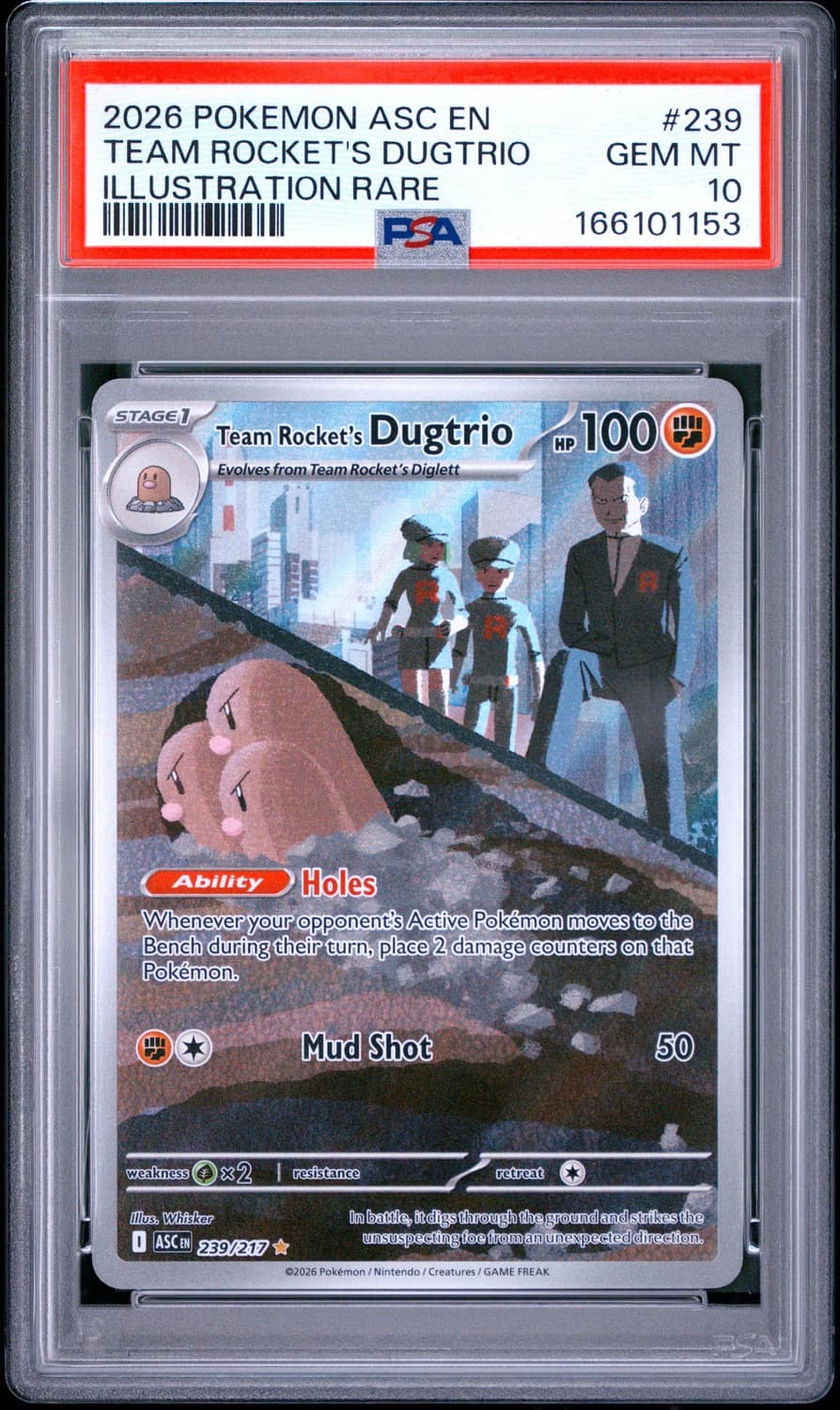 Team Rocket'S Dugtrio