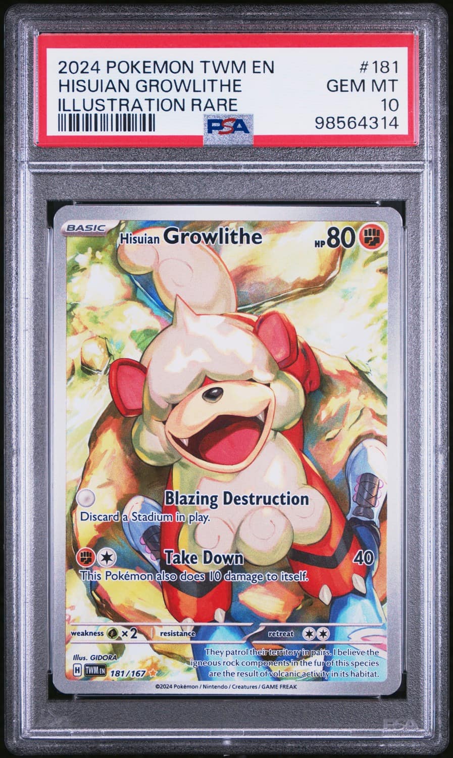 Hisuian Growlithe