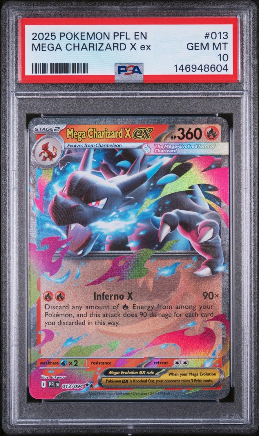 Mega Charizard X Ex