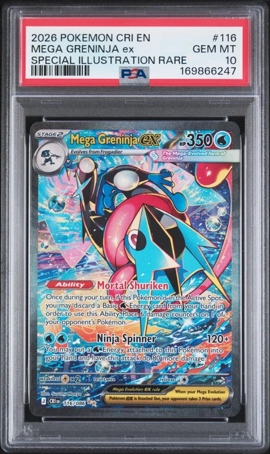 Mega Greninja Ex