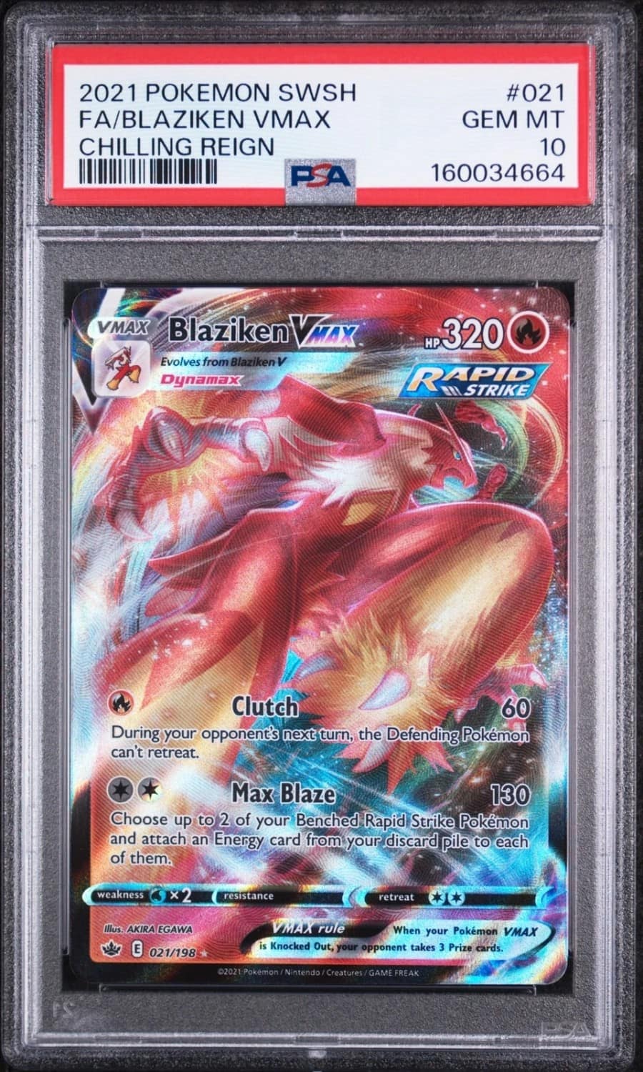 Blaziken Vmax